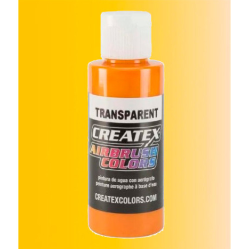 Краска для аэрографии Прозрачный желтый восход CREATEX 5113 Transparent Sunrise Yellow, 60 мл