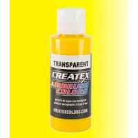 Краска для аэрографии Прозрачный ярко-желтый CREATEX 5114 Transparent Brite Yellow, 30 мл (R)