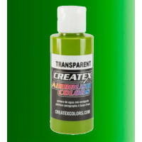 Краска для аэрографии Прозрачный зеленый лист CREATEX 5115 Transparent Leaf Green, 10 мл (R)