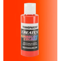 Фарба для аерографії Прозорий червоний захід сонця CREATEX 5118 Transparent Sunset Red, 120 мл