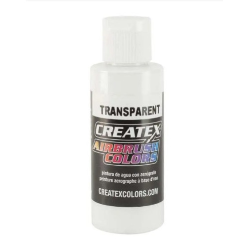 Краска для аэрографии Прозрачный белый CREATEX 5131 Transparent White, 240 мл