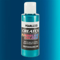 Фарба для аерографії Перлинна бірюзова CREATEX 5303 Pearl Turquoise, 60 мл