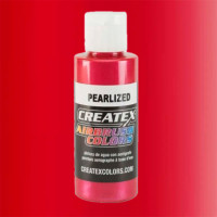 Краска для аэрографии Жемчужно-красный CREATEX 5309 Pearl Red, 60 мл