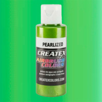 Краска для аэрографии Жемчужный лаймовый лед CREATEX 5317 Pearl Lime Ice, 120 мл