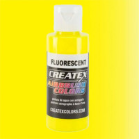 Фарба для аерографії Флуоресцентний жовтий CREATEX 5405 Fluorescent Yellow, 60 мл