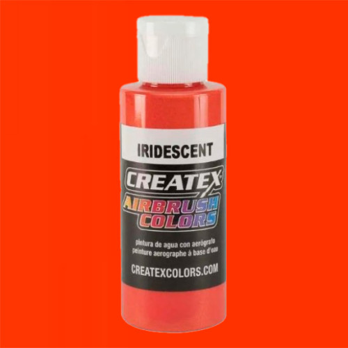 Краска для аэрографии Радужный алый CREATEX 5502 Iridescent Scarlet, 120 мл