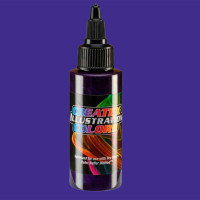 Краска для аэрографии Непрозрачный фиолетовый Createx Illustration 5076, 60 мл