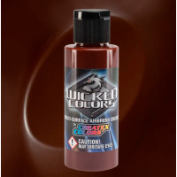 Краска для аэрографии Полупрозрачная жженая умбра Wicked Detail W069 Burnt Umber, 60 мл