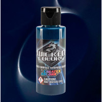 Фарба для аерографії Напівпрозора синьо-зелена Wicked Detail W058 Blue Green, 60 мл