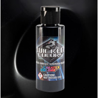 Краска для аэрографии Полупрозрачный черный Wicked Detail W051 Black, 240 мл