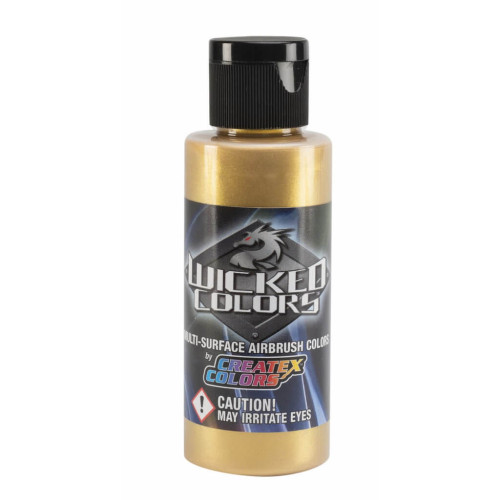 Краска для аэрографии Золото Wicked Colors W350 Gold, 960 мл