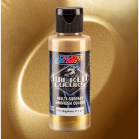 Краска для аэрографии Металлик золото Wicked Colors W373 Metallic Actress Gold, 10 мл (R)