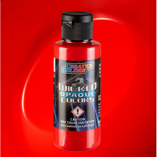 Краска для аэрографии Непрозрачный пирроловый красный Wicked Colors W083 Opaque Pyrrole Red, 10 мл (R)