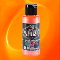 Краска для аэрографии Перламутровый апельсин Wicked Colors W306 Pearl Orange, 60 мл