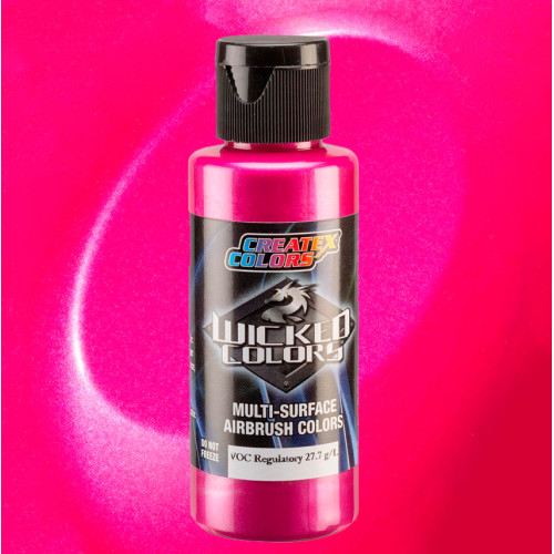 Краска для аэрографии Перламутровый пурпурный Wicked Colors W310 Pearl Magenta, 10 мл (R)