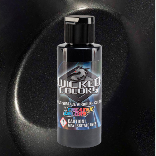 Фарба для аерографії Перламутровий чорний Wicked Colors W300 Pearl Black, 60 мл