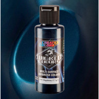 Фарба для аерографії Металик північно-синій Wicked Colors W366 Metallic Midnight Blue, 10 мл (R)