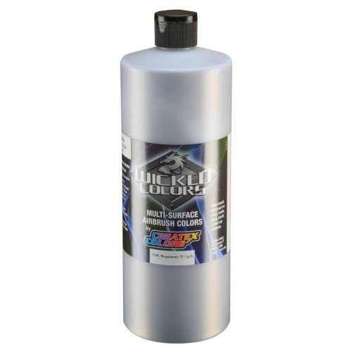 Краска для аэрографии Серебро Wicked Colors W351 Silver, 960 мл