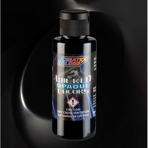 Фарба для аерографії Вугільно-чорний Wicked Colors W031 Jet Black, 30 мл
