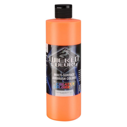 Краска для аэрографии Флуоресцентный солнечный луч Wicked Colors W025 Fluorescent Sunburst, 480 мл
