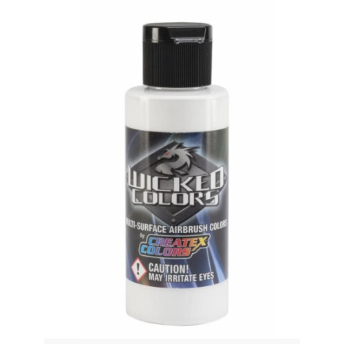 Фарба для аерографії Білий Wicked Colors W001, 30 мл (R)