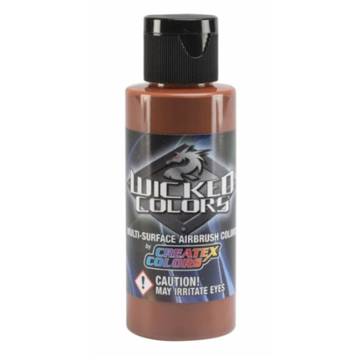 Фарба для аерографії Коричневий Wicked Colors W010, 10 мл (R)