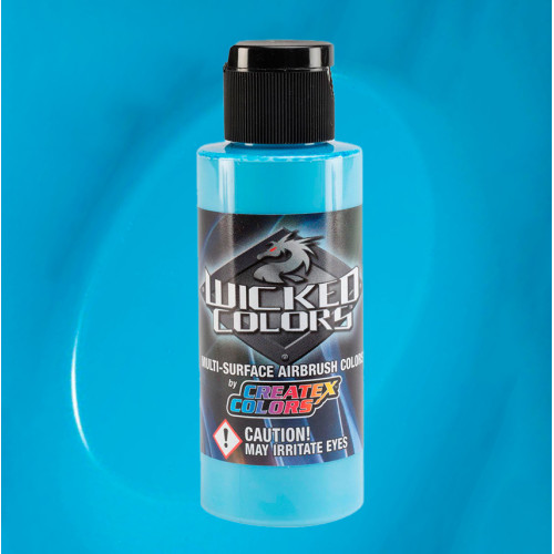 Краска для аэрографии Лагуна Блю Wicked Colors W013, 60 мл
