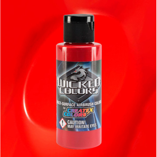 Краска для аэрографии Малиновый Wicked Colors W015, 60 мл