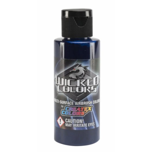 Фарба для аерографії Темно-синій Wicked Colors W008, 960 мл
