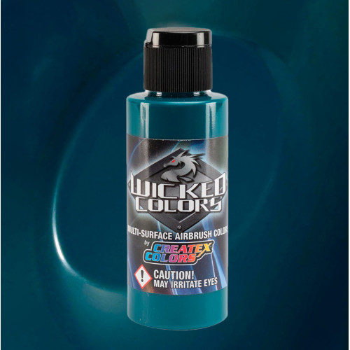 Фарба для аерографії Фтало зелений Wicked Colors W009, 60 мл