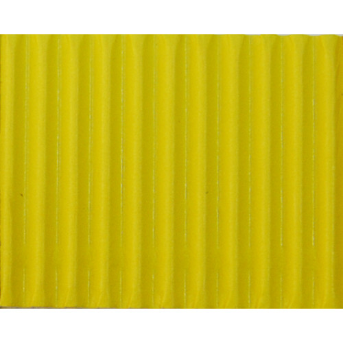 Гофрокартон В2 (50x70см) Лимонно-жовтий №12 253г/м2 Folia