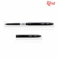Кисть синтетика круглая, TRAVEL BRUSH, STREAM 158, №7, короткая ручка ROSA 18431587