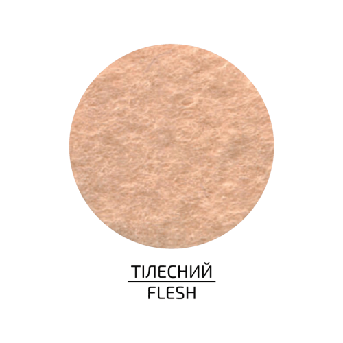 Фетр слоеный (полиэстер) 21,5х28 см Телесный 180г/м2 ROSA Talent