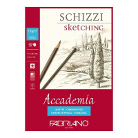 Склейка для ескізів Accademia А4 (21x29,7см) 120г/м2 50л Fabriano
