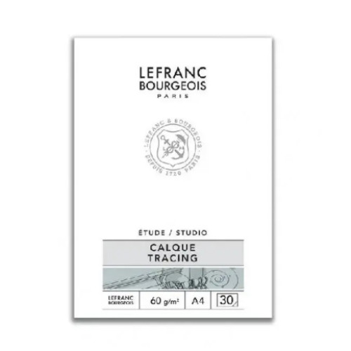 Калька альбом Tracing Paper Lefranc, А4, 60 г/м2, 30 аркушів