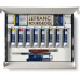 Набор масляных красок с растворителем и акссуарами Lefranc Fine Oil The Starter kit, 8 шт по 20 мл