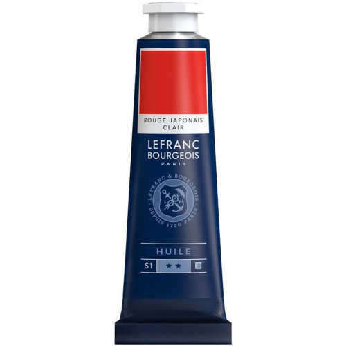 Масляная краска Кадмий красный светлый Lefranc Extra-Fine 40 мл, №361, S5, Cadmium Red light