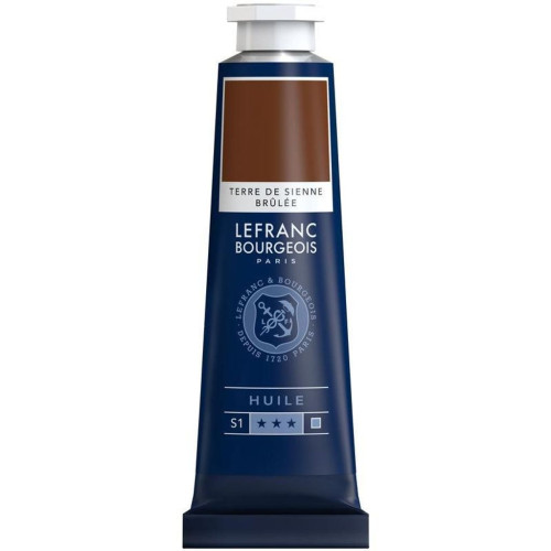 Масляная краска Сиена жженая Lefranc Fine 40 мл, №481 Burnt sienna