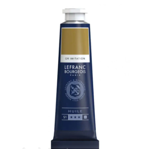 Масляная краска Золото Lefranc Fine 40 мл, №700 Gold