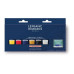 Набор акриловых красок Lefranc Fine Acrylic Colors Set, 6х20 мл + медиум Fluid Medium 120 мл