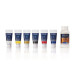 Набор акриловых красок Lefranc Fine Acrylic Colors Set, 6х20 мл + медиум Fluid Medium 120 мл
