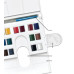 Набір акварельних фарб Winsor Newton Cotman Compact Set, 14 кольорів + пензлик + палітра