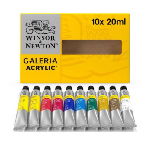 Набір акрилових фарб Winsor Newton Galeria Acrylic Colour Set, 10х20 мл