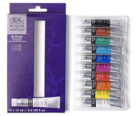 Набір водорозчинних олійних фарб Winsor Newton Artisan Water Mixable Oil Colour, 10х12 мл
