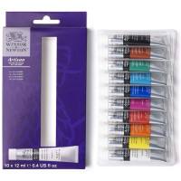 Набір водорозчинних олійних фарб Winsor Newton Artisan Water Mixable Oil Colour, 10х12 мл