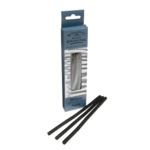 Набір натурального вугілля Winsor Newton Willow Charcoal, середній, 3 шт