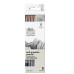 Набір графітних олівців Winsor Newton Graphite Pencil Soft, 5 шт. + гумка, в блістері