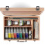 Набор масляных красок Winton Wooden Set, 8х37 мл + растворители 2 шт по 75 мл + 2 кисти + аксессуары