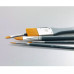 Набор кистей синтетика Foundation Watercolor Brushes (3 шт: круглые №3, 5, плоские №1), короткая ручка