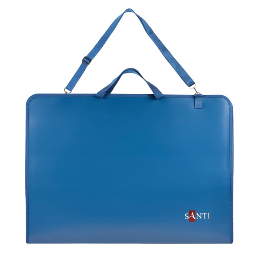 Папка портфель Santi А2 для эскизов 52х3,8х71,5 cм синяя